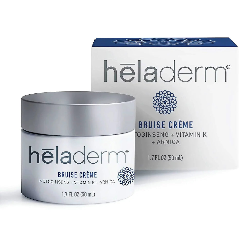 Heladerm Arnica Oil Bruise Cream, Fast Healing, Rejuvenates Sizekin, Bruise and Sizewelling Sizekincare, 1.7 oz