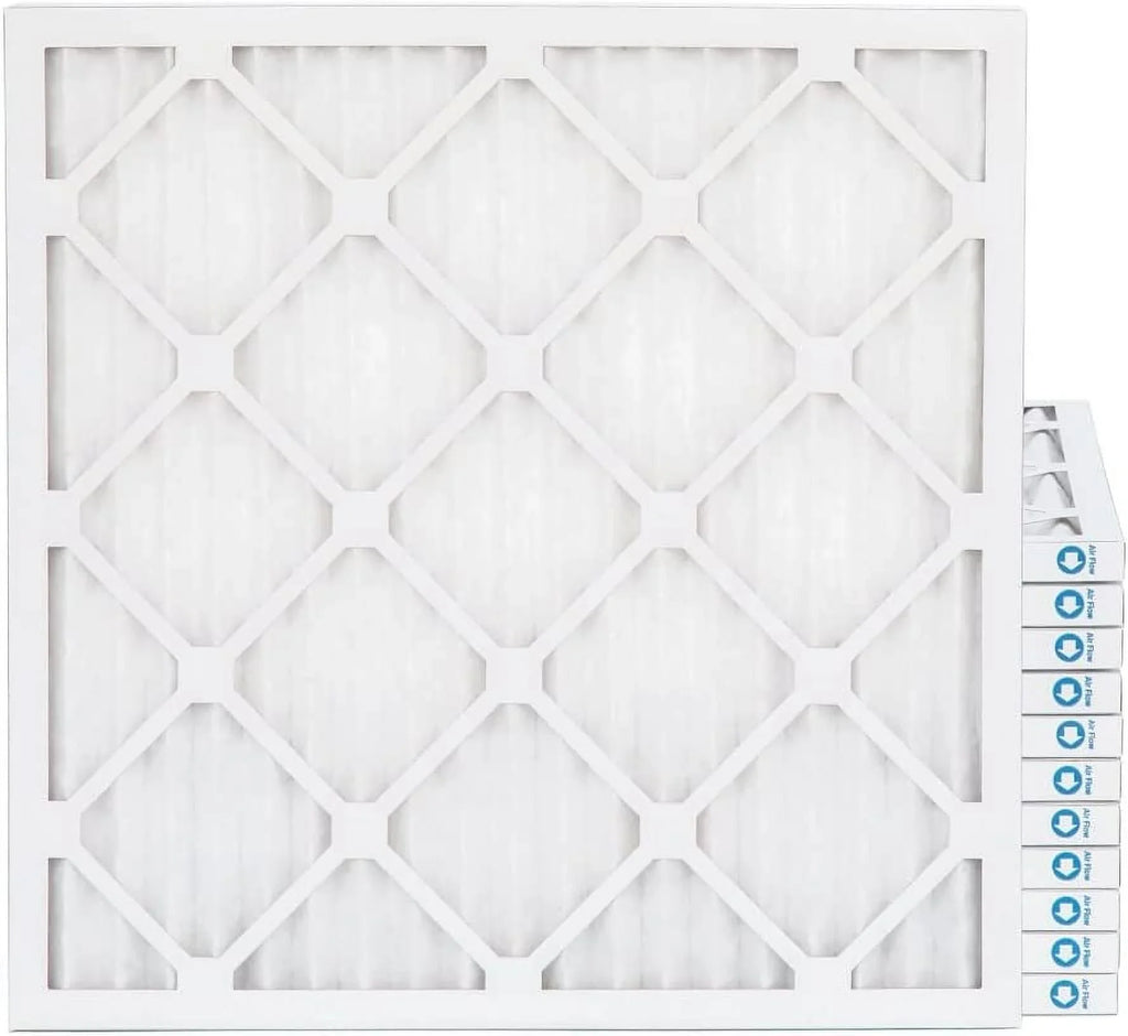 20X22x1 MERV 11, MPR 1000 Pleated Furne 1" Air Filters By Pamlico. Case Of 12. Ext Sizeize: 19-1/2 X 21-3/4 X 3/4