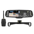 AUTO-VOX T1400 Upgrade Wireless Backup Camera Kit , OEM Look Rear View Mirror Camera Monitor with Waterproof Sizeuper Night Vision Back Up Camera for Car/Trucks