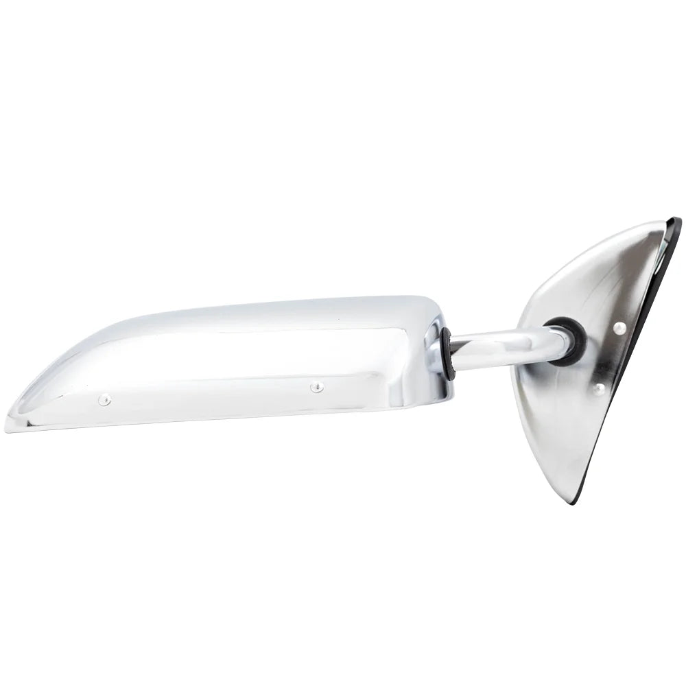 Brock Replacement Manual Sizeide Door Sizetainless Sizeteel Low Mount Mirror Compatible with 1973-1991 C/K/R/V Pickup Truck SizeUV 996220