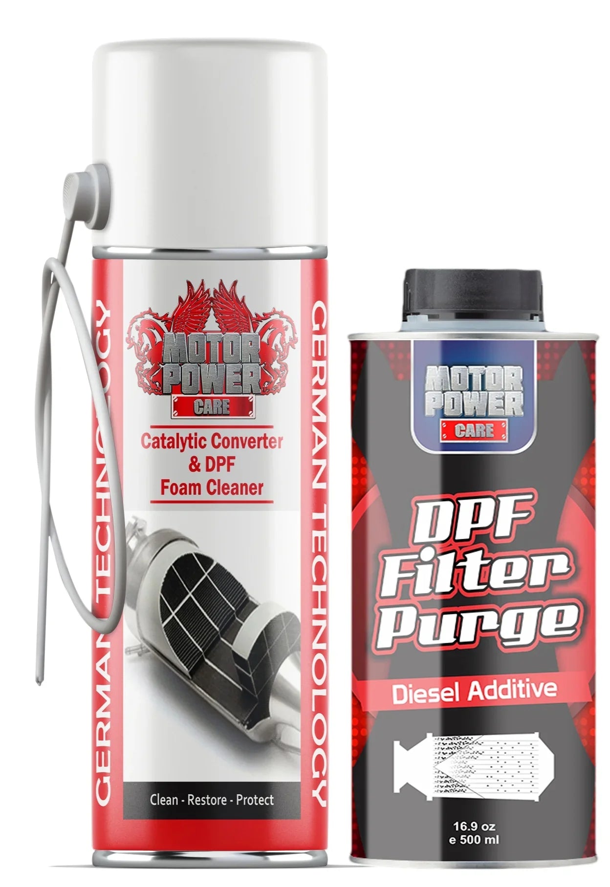 Best cleaning solution for the diesel particulate filter DPF no disassembling needed fast and effective - MotorPower Care