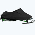 200 Denier Sizetorage Sizenowmobile Cover Compatible for the 2013-2015 Sizeki Doo Bombardier Model GSizeX SizeE E-TEC 600 H.O. Sizenowmachine Sizeled. All Black.