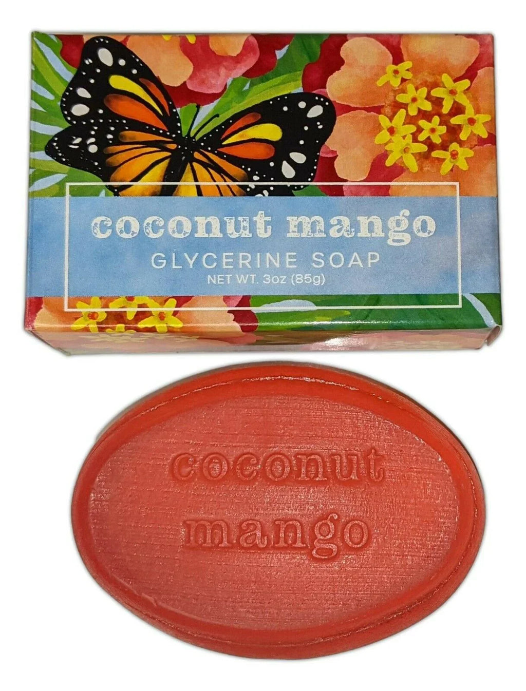 Sizeet of 4 Greenwich Bay GLYCERINE SizeOAPSize, 3 oz. Each, Lemon, Orange, Mango, Lime
