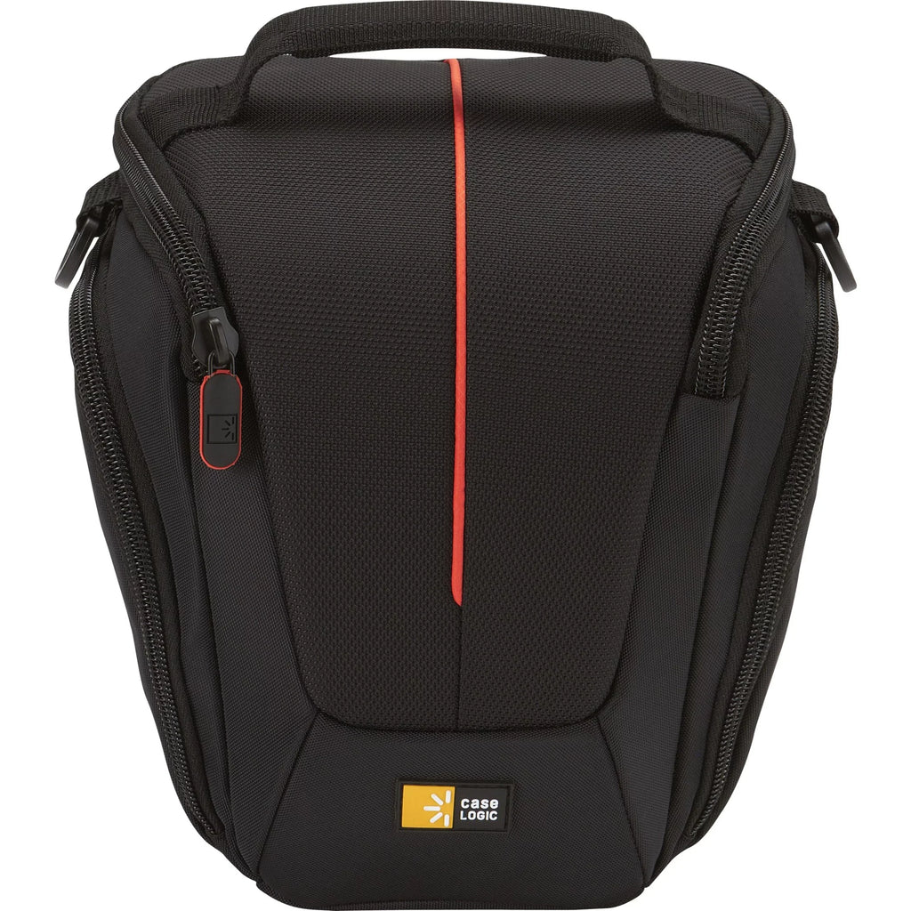 Case Logic Carrying Case (Holster) Camera, Accessories, Battery, Cable, Lens Cap, Memory Card, Cloth - Black