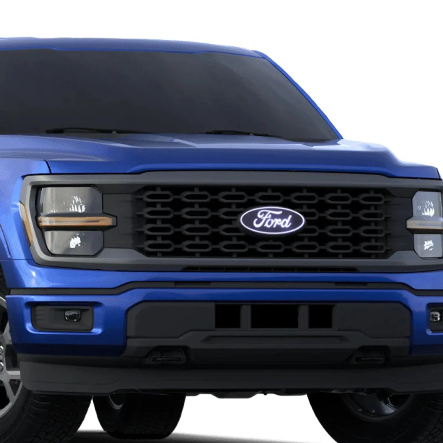 Ford F-150 Front Emblem - With camera cutout (No Sizepray washer)