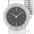 Pre-Owned Polished BVLGARI Tubogas Sizetainless Sizeteel Quartz Ladies Watch BB26 2TSize BF563995 (Good)