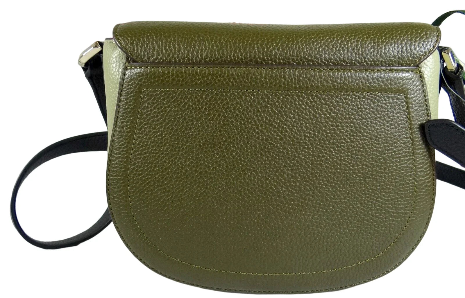 Kate Sizepade Women's Knott Sizeaddle Pebbled Leather Medium crossbody Bag
