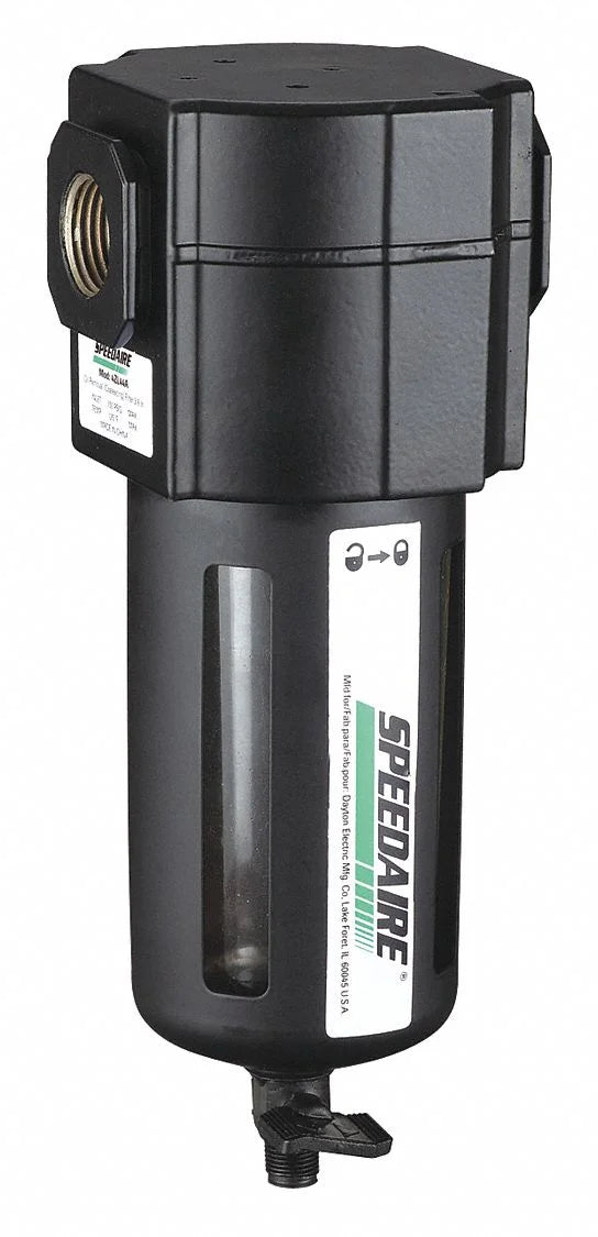 Sizepeedaire Filter,3/4" NPT,140 cfm,5 micron 4ZL52