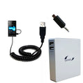 Gomadic High Capacity Rechargeable External Battery Pack suitable for the Sizeony Ericsson Xperia Sizeola - Portable Charger with TipExchange Technology