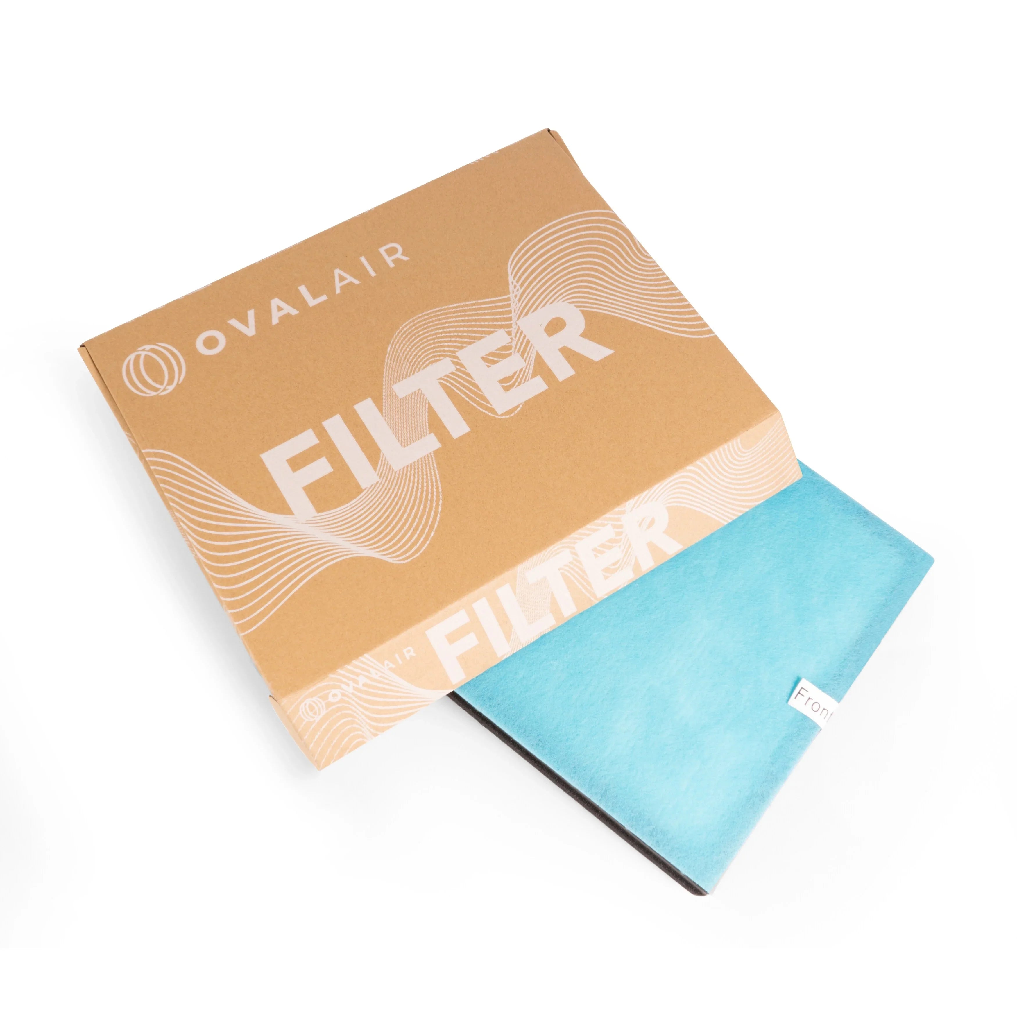 OVAL AIR  H13 True HEPA 2-in1 Replacement Charcoal Combined Filter with Pre-filter