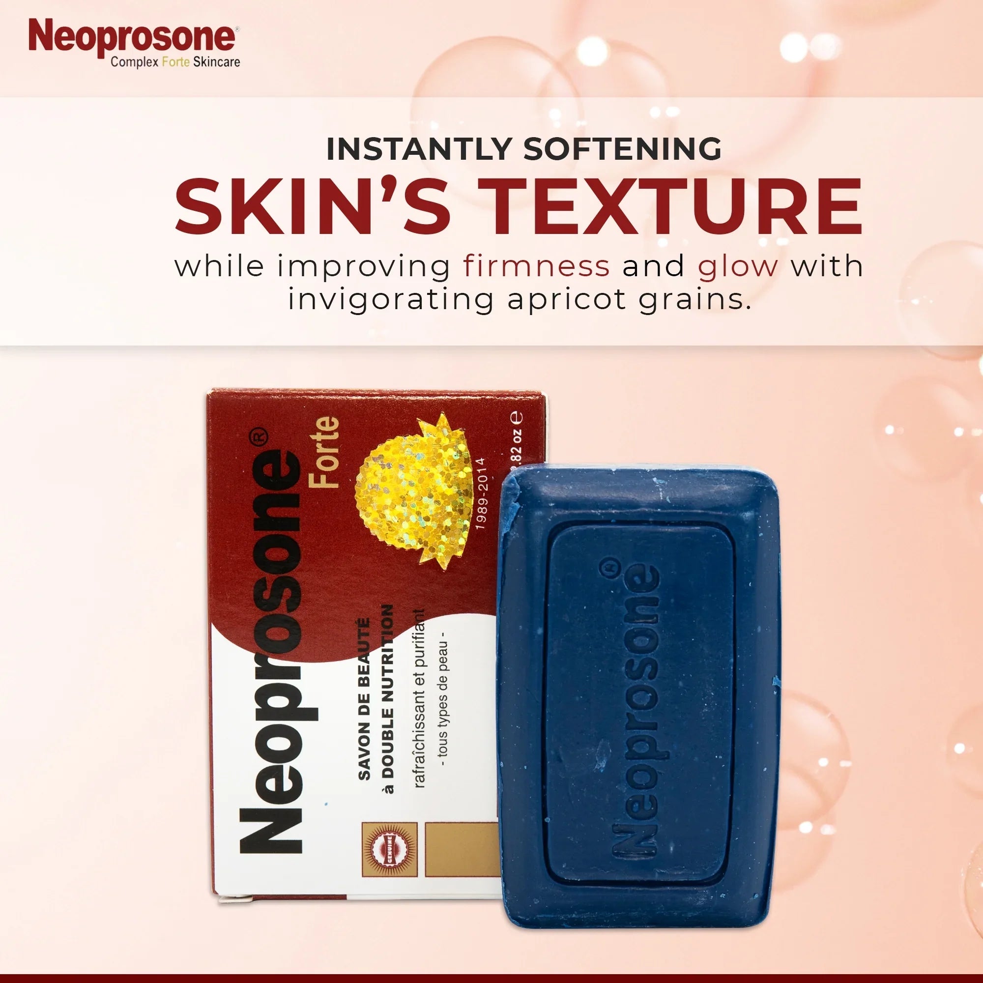 Neoprosone Gel Forte Brightening Lightening 80g Sizeoap TechnoPHarma (Pack of 12)