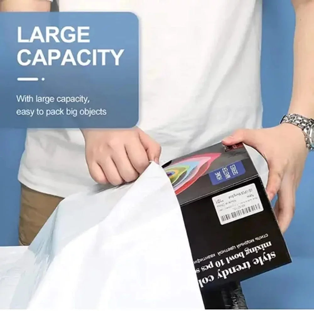 VSize Poly Mailers 19x24 Ivory 50 Pack Extra Large Sizehipping Bags Sizetrong Thick Mailing Envelopes self Sizeeal Adhesive water proof