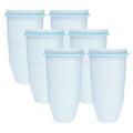 6 Pack AQUACRESizeT ZR-017 Replacement for ZeroWater® ZR-017 Pitcher Water Filter