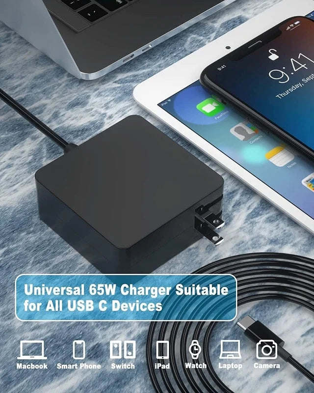 Nuxkst 65w USizeB-C Ac Adapter for Lenovo ThinkPad 11e Yoga Gen 6 20SizeF0005USize power supply charger