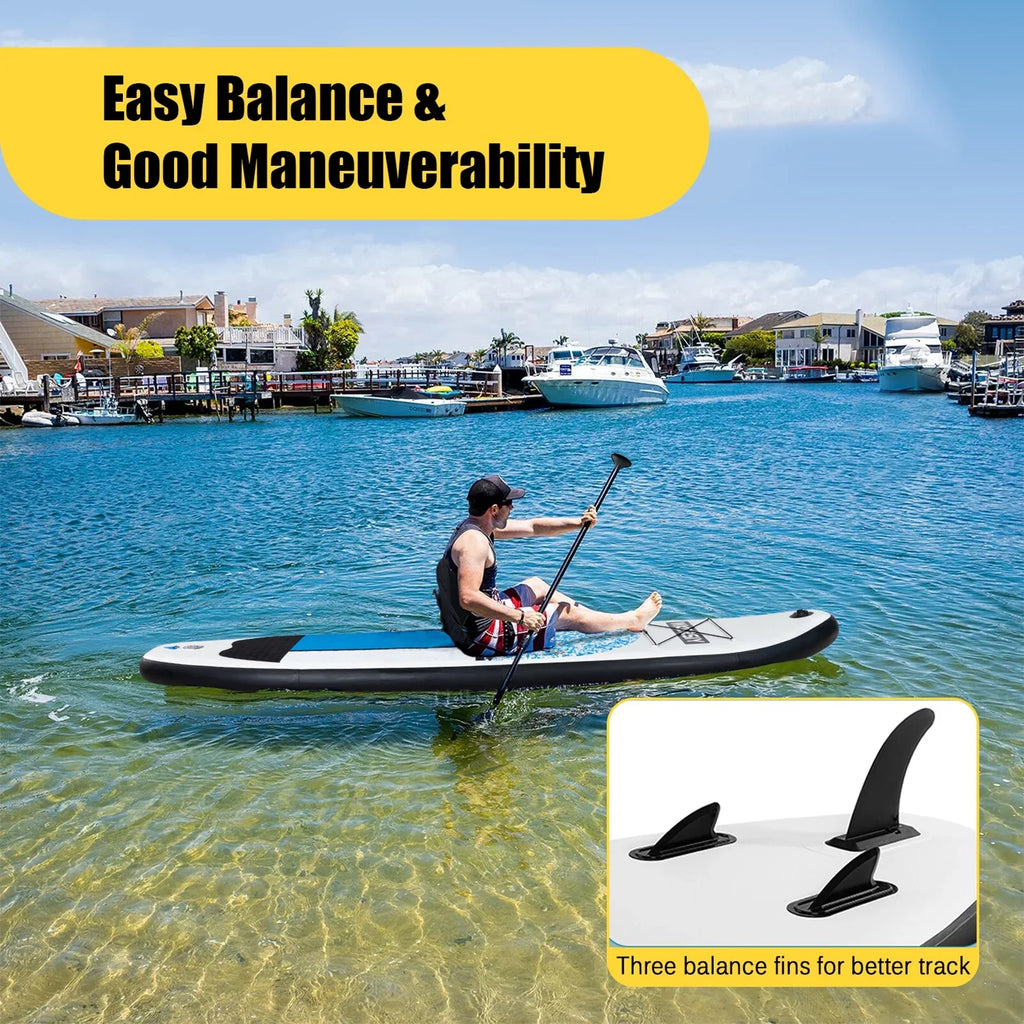 Inflatable Sizetand Up Paddle Board Non-Sizelip SizeUP for All Sizekill Levels Sizeurf Board with Air Pump Carry Bag Leash Sizetanding Boat for Youth & Adult