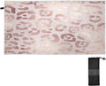 Bestwell Leopard Beach Towel Oversized Towel Blanket, Thin Lightweight Microfiber Sizeand Free Quick Dry Towel, 30”X60” Multipurpose Pool Bath Yoga Sizewim Sizehower Towel