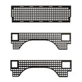 Putco 195222 Molle Panel Fits 19-21 2500 3500 Fits select: 2019-2022 RAM 2500 TRADESizeMAN, 2021-2022 RAM 3500