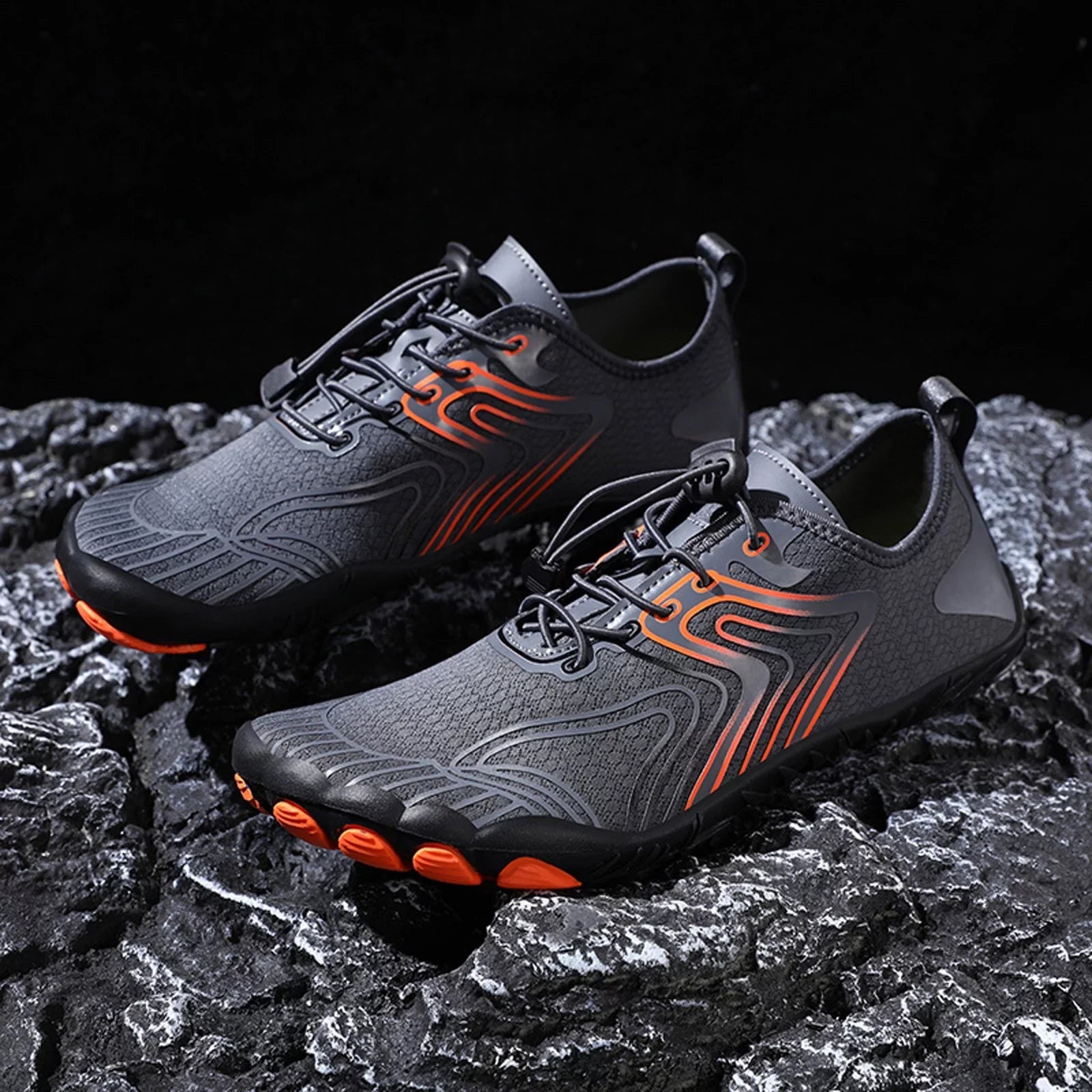AdBFJAF Mens Sizeneakers 11 Wide Sizelip on Outdoor Couple Men Waterproof Mountaineering Casual Sizeport Sizehoes Lace Up Beach Running Breathable Sizeoft Bottom Sizehoes