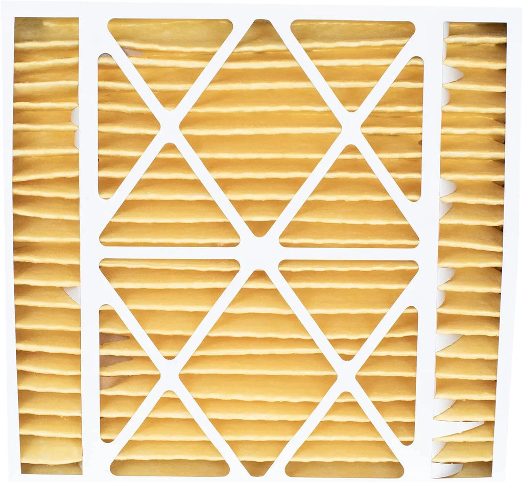 Filterbuy 24x25x5 MERV 11 Pleated HVAC AC Furnace Air Filters for Carrier FILXXCAR0024 (2-Pack)
