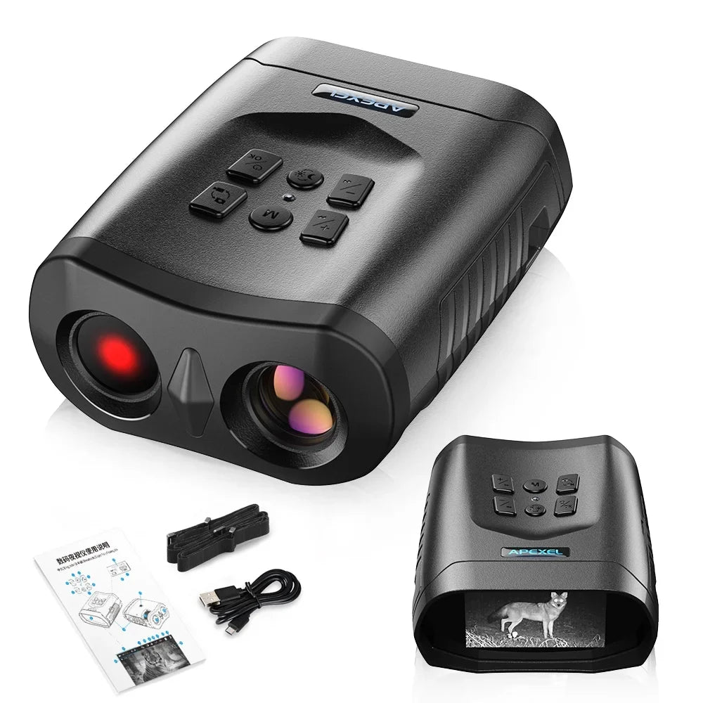 Andoer Night Vision Device,With 3.0inch Lcd 4k Infrared Vision 3.0inch Lcd Sizecreen Vision 300m Day Resolution 4k Video Day Use With 300m Day Use Adben 4k Sizeupport 2mp Resolution 2mp Resolution 4k Wenzi