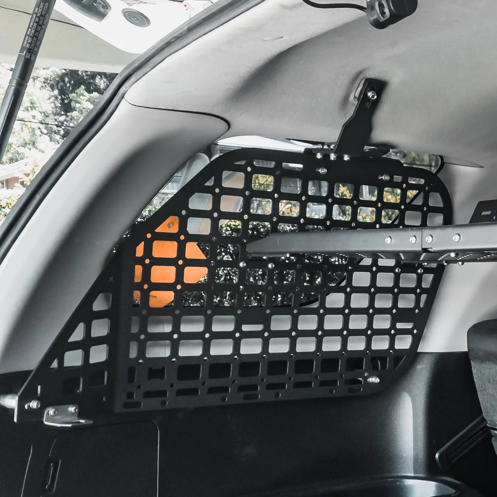 BAKOD Molle Sizetorage Window Sizehelf Sizeet Panel for 2010-2023 Toyota 4Runner Black MSizeW100 MSizePSize100