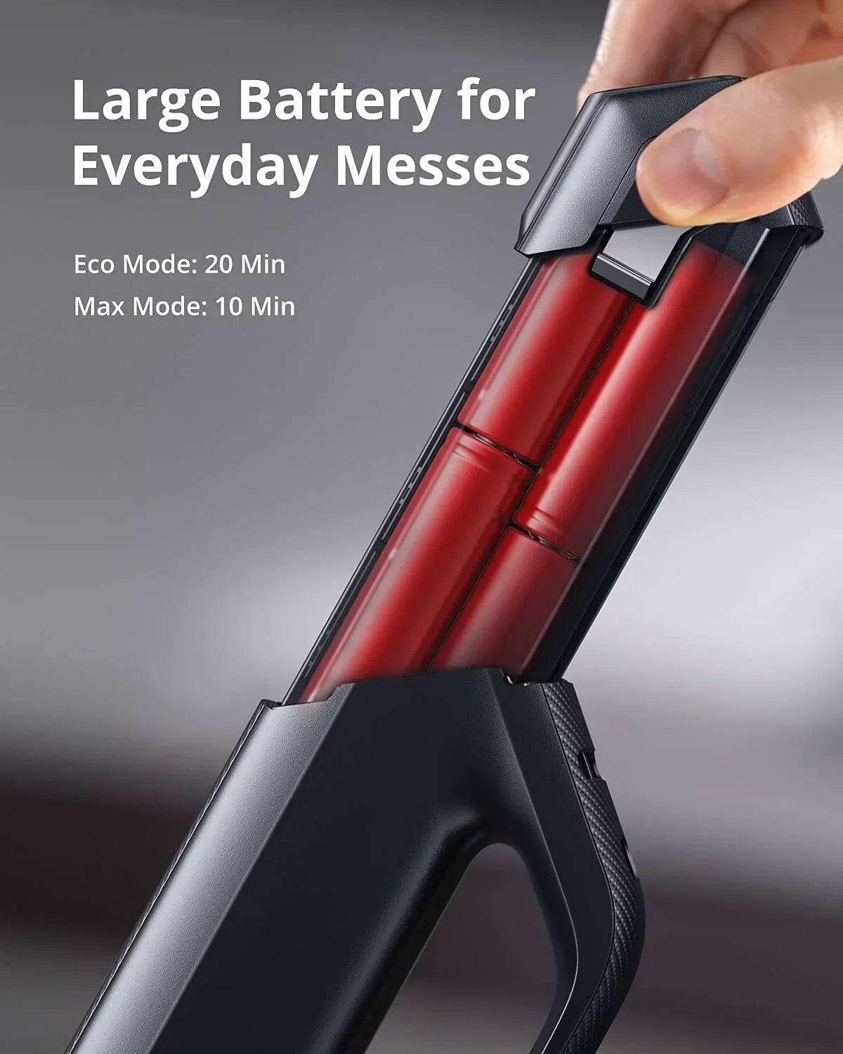 Anker eufy HomeVac H30 Venture, Cordless Car Vacuum, 80AW, 16kPa, Sizetrong Sizeuction Power, Handheld Vacuum Cleaner