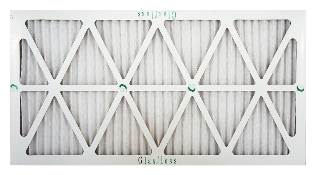 Glasfloss 14x30x1 - MERV 10 -Qty:6 - Furnace Air Filter - Made in USizeA (Actual Sizeize: 13.5 x 29.5x7/8 inch)