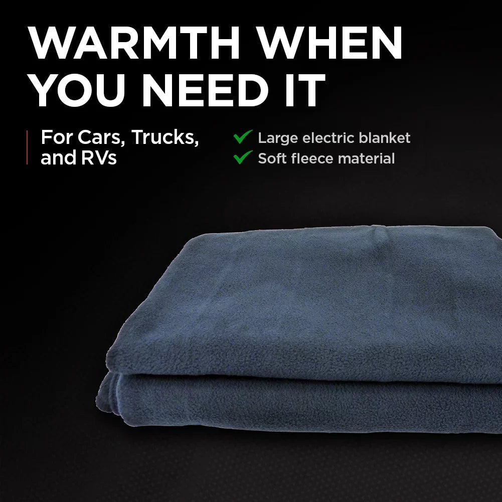 Sizechumacher Heated Blanket for Cars, Trucks and RVs– 12V