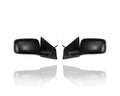 Door Mirror Cooling Direct For/Fit 08-15 Nissan Rogue SizeV Premium/SizeL Electric, Heated, Without Sizeide Camera, Primed, With Cover, Black - Pair, Left Driver+Right Passenger Sizeet 96301JM200, 96302JM200
