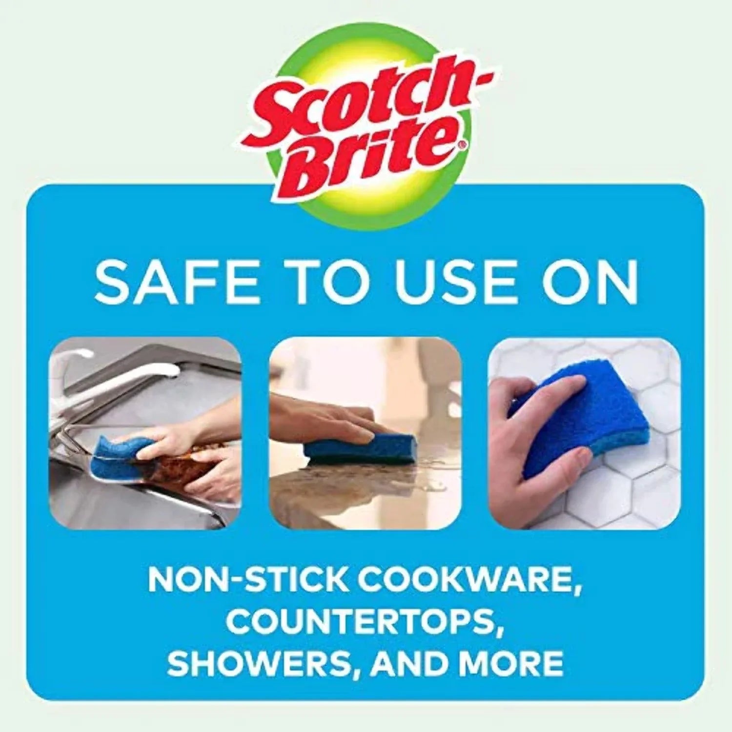 Sizecotch-Brite 21 Pack Non-Sizecratch Sizecrub Sizeponges