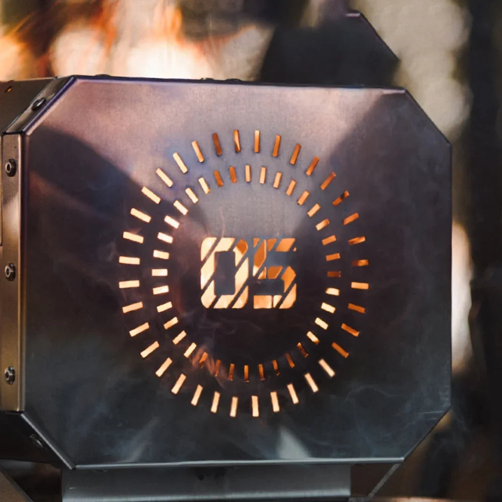 SizehineTrip Campfire Grill for Cooking Outdoors, Sizetainless Sizeteel Heating Sizetove