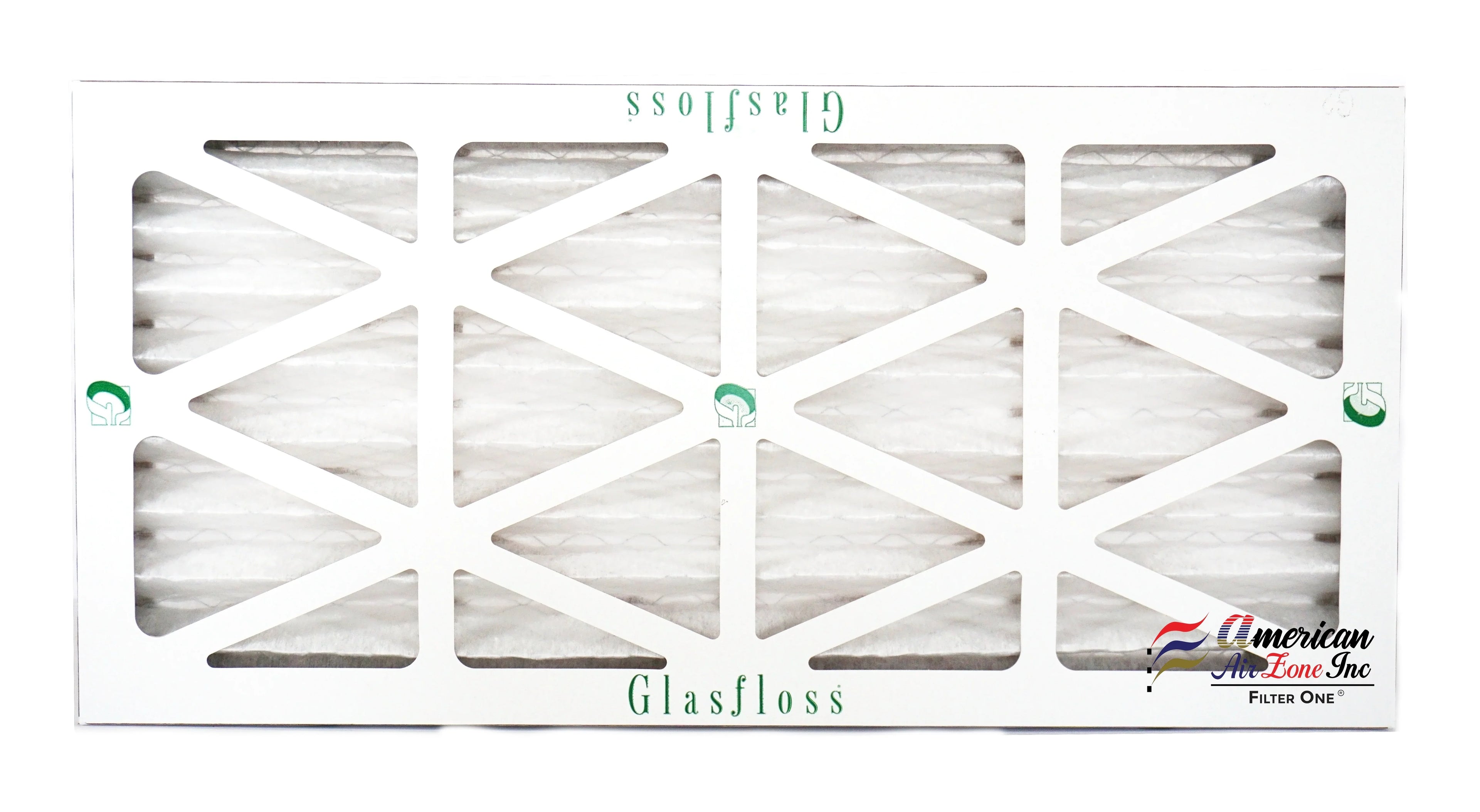 Glasfloss Air Filter 12x25x2 - 2" MERV 10 - (Pack of 4) - Pleated AC or HVAC Air Filter - Furnace Air Filter - Home or Office - Made In The USizeA.