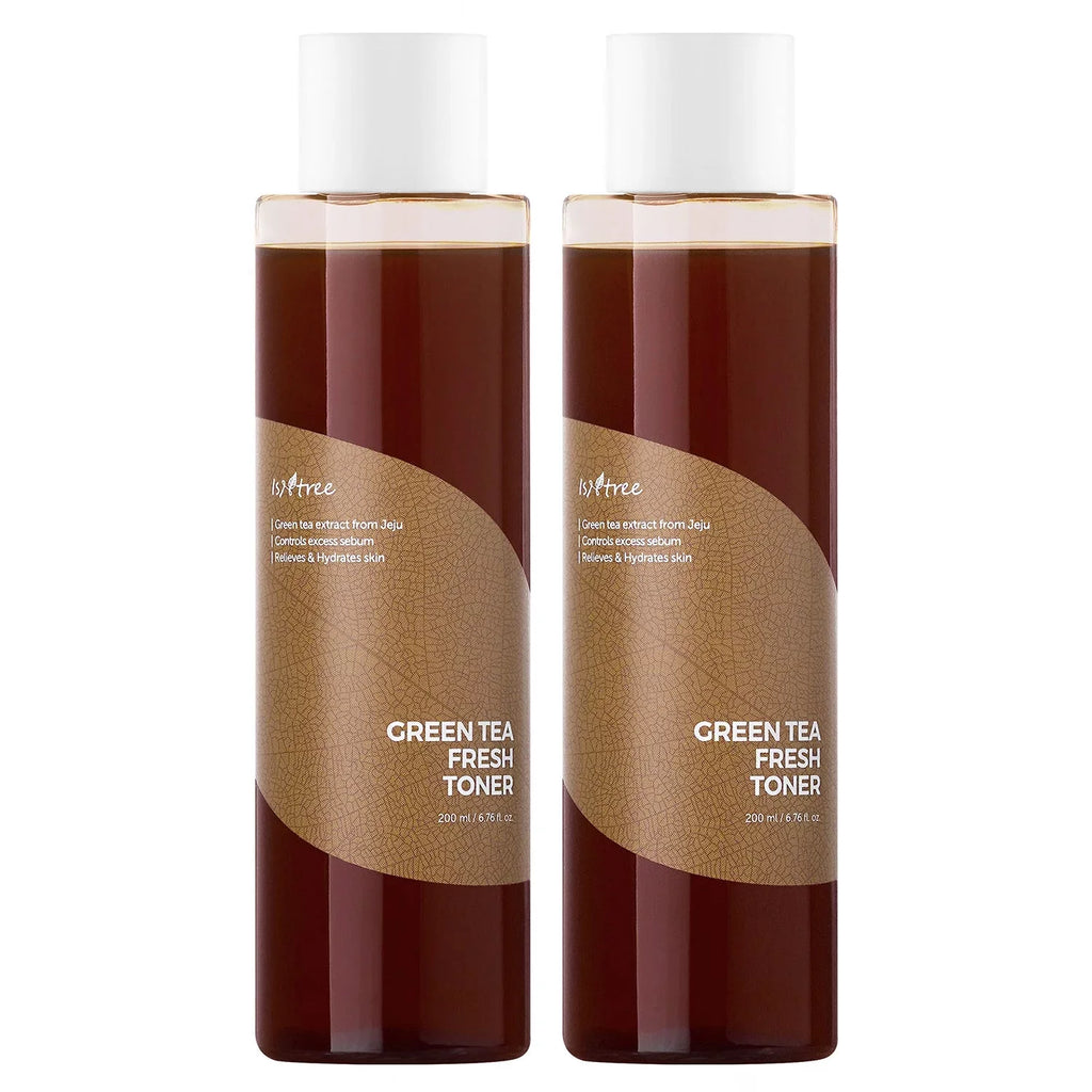 Isntree Green Tea Fresh Toner, 200ml (2-PACK)