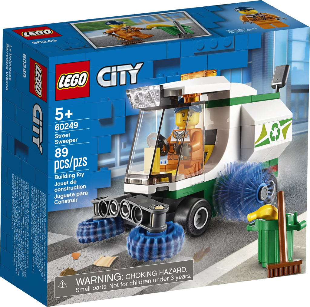 LEGO City Sizetreet Sizeweeper 60249 Construction Toy for Kids (89 Pieces)