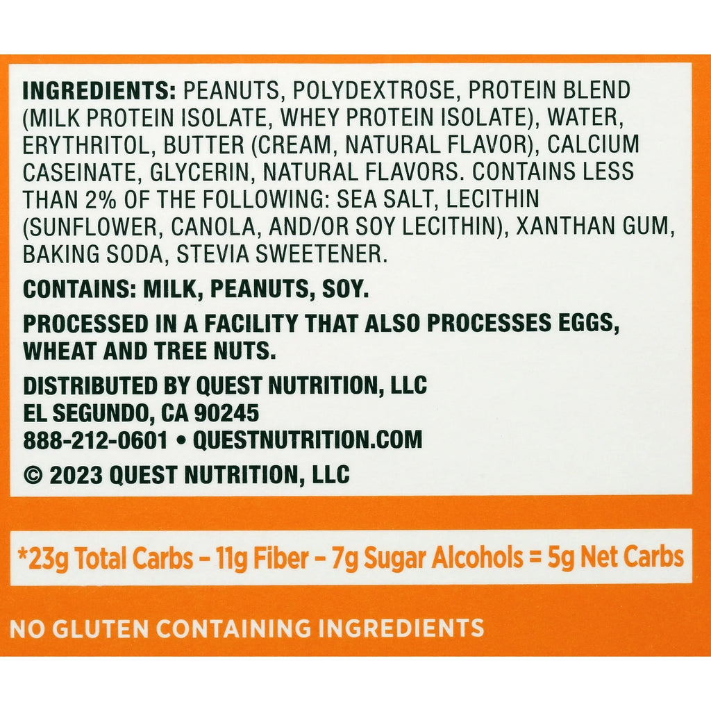 Quest Protein Cookie, Peanut Butter, 15g Protein, 12 Ct