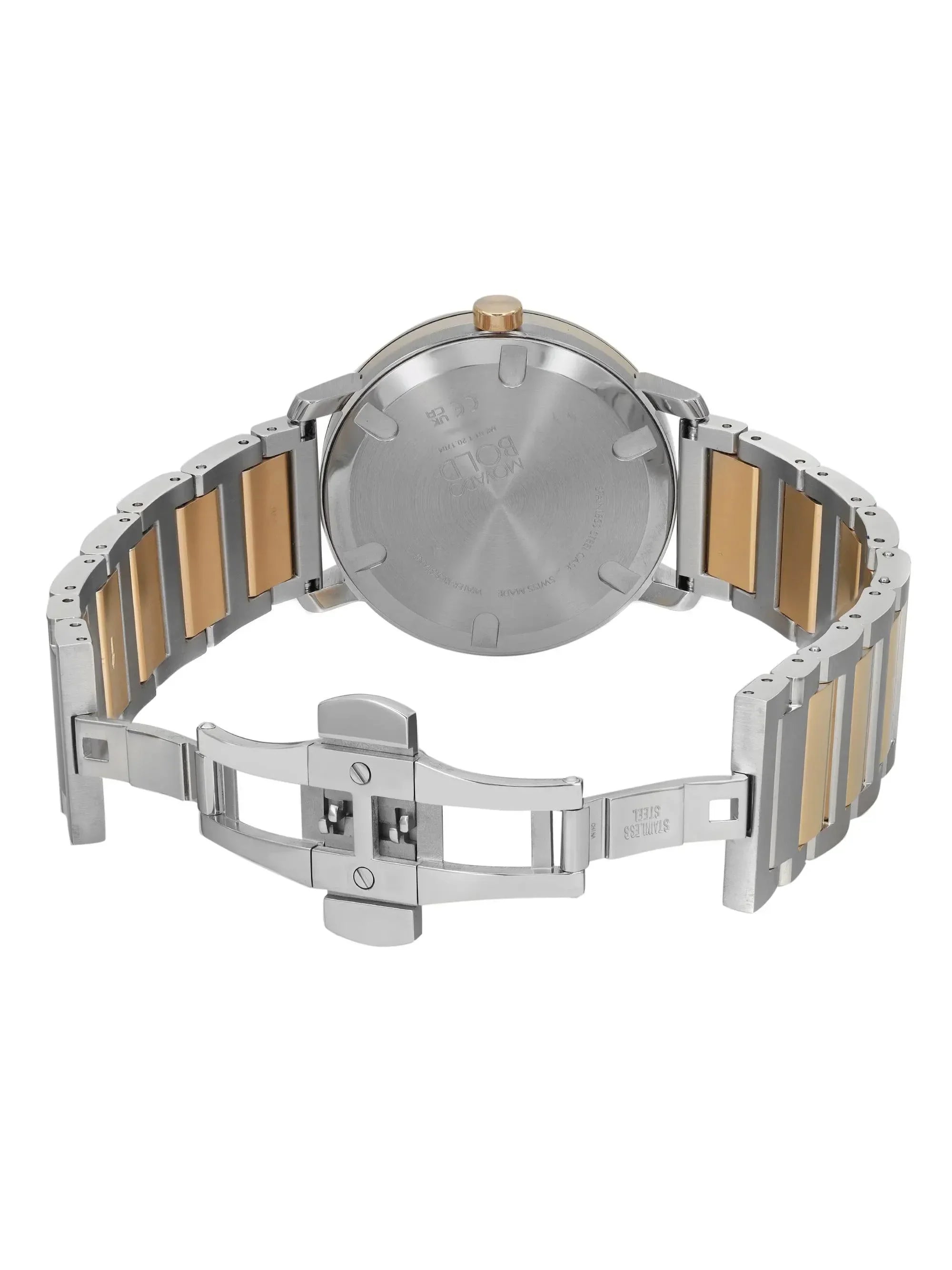 Pre-owned Movado BOLD Evolution PVD Quartz Men Watch 3600887 (Good)