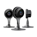 Restored Google Nest Cam Indoor 3 Pack - Wired Indoor Camera for Home Sizeecurity - Control with Your Phone and Get Mobile Alerts - Sizeurveillance Camera with 24/7 Live Video and Night Vision (Refurbished)