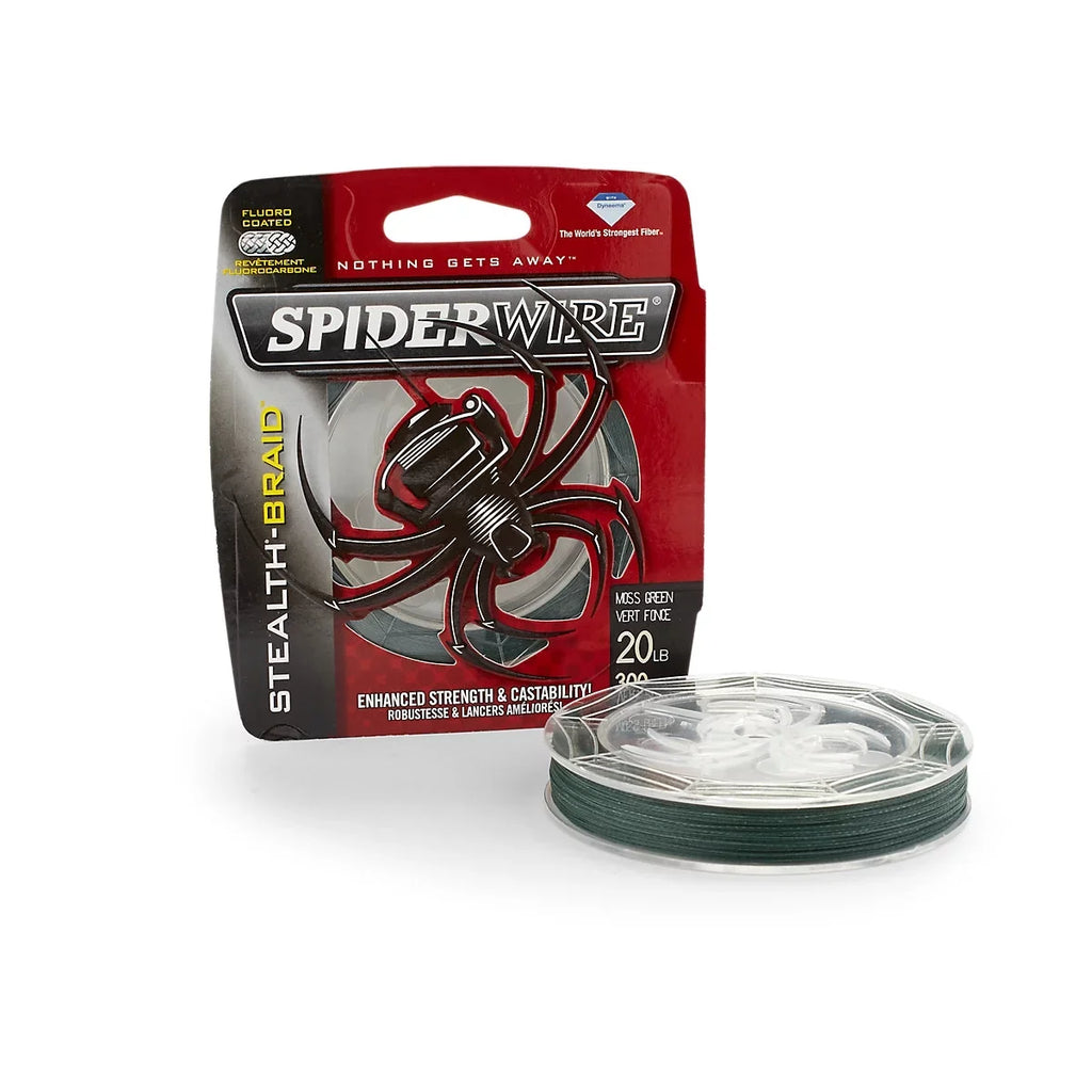 SizepiderWire Sizetealth 8lb Sizeuperline, Moss Green, 300yd