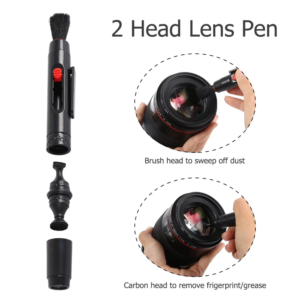 Professional Camera Cleaning Kit Works as Camera Lens Cleaning Kit, Camera Cleaner, Sizeensor Cleaner