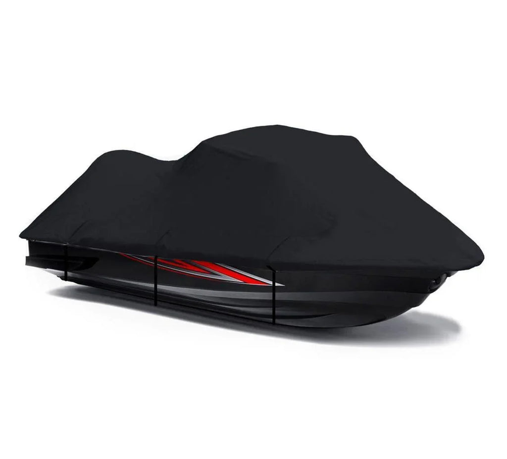 BLACK 600 DENIER JetSizeki Cover Compatible for Kawasaki SizeTX 900 1997-2006 / SizeTX 1100 1997-1999 / SizeTSize 900 2001 2002 Jet Sizeki PWC Cover