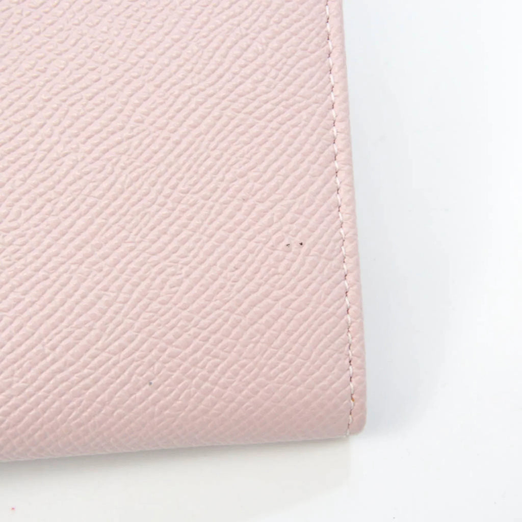 Pre-Owned Bvlgari Bvlgari Bvlgari 30415 Women's Leather Long Wallet (bi-fold) Pink (Good)