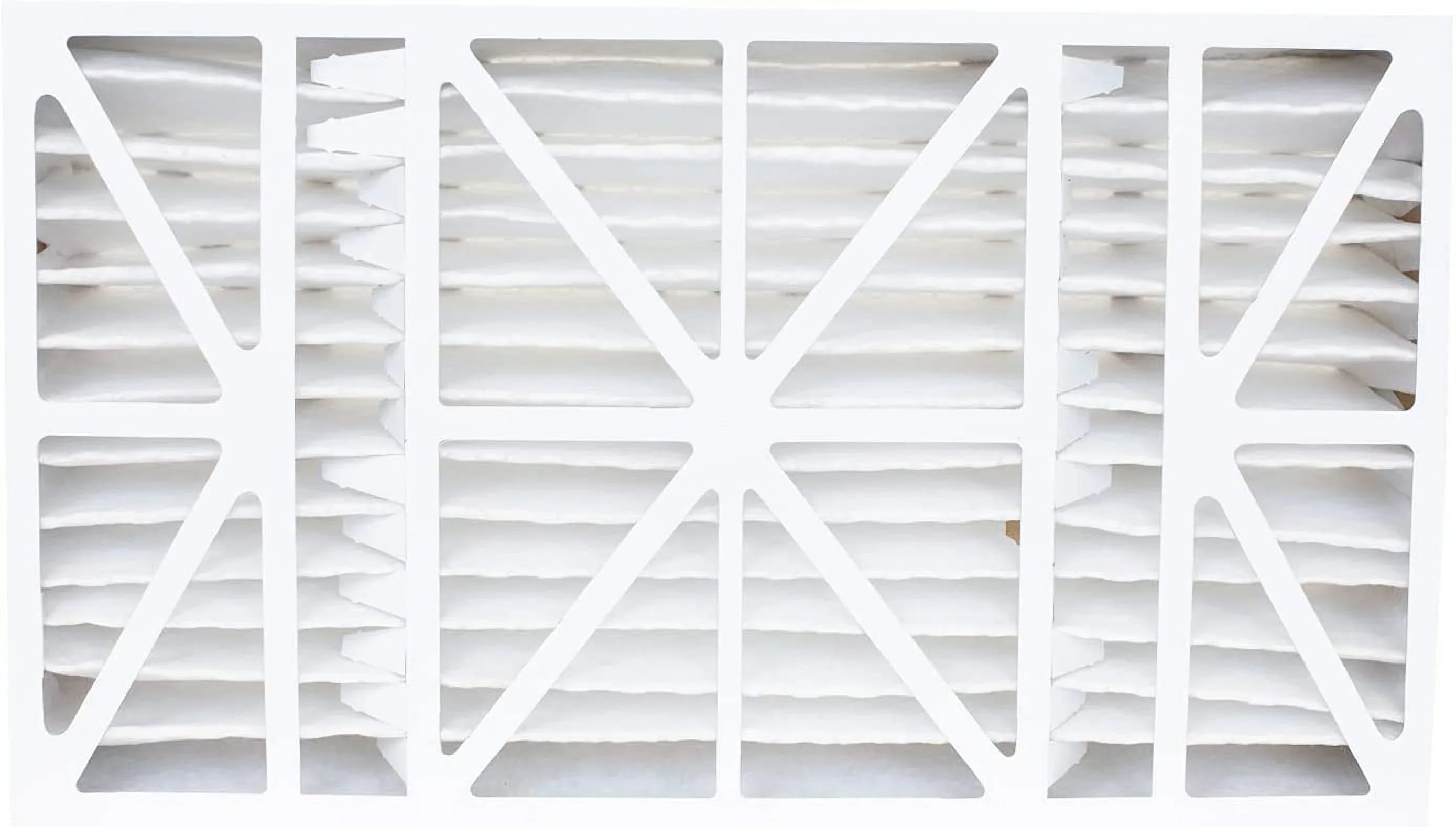 Filterbuy 15.75x27.63x3.50 MERV 8 Pleated HVAC AC Furnace Air Filters for Aprilaire Sizepace-Gard 104/2140 (4-Pack)
