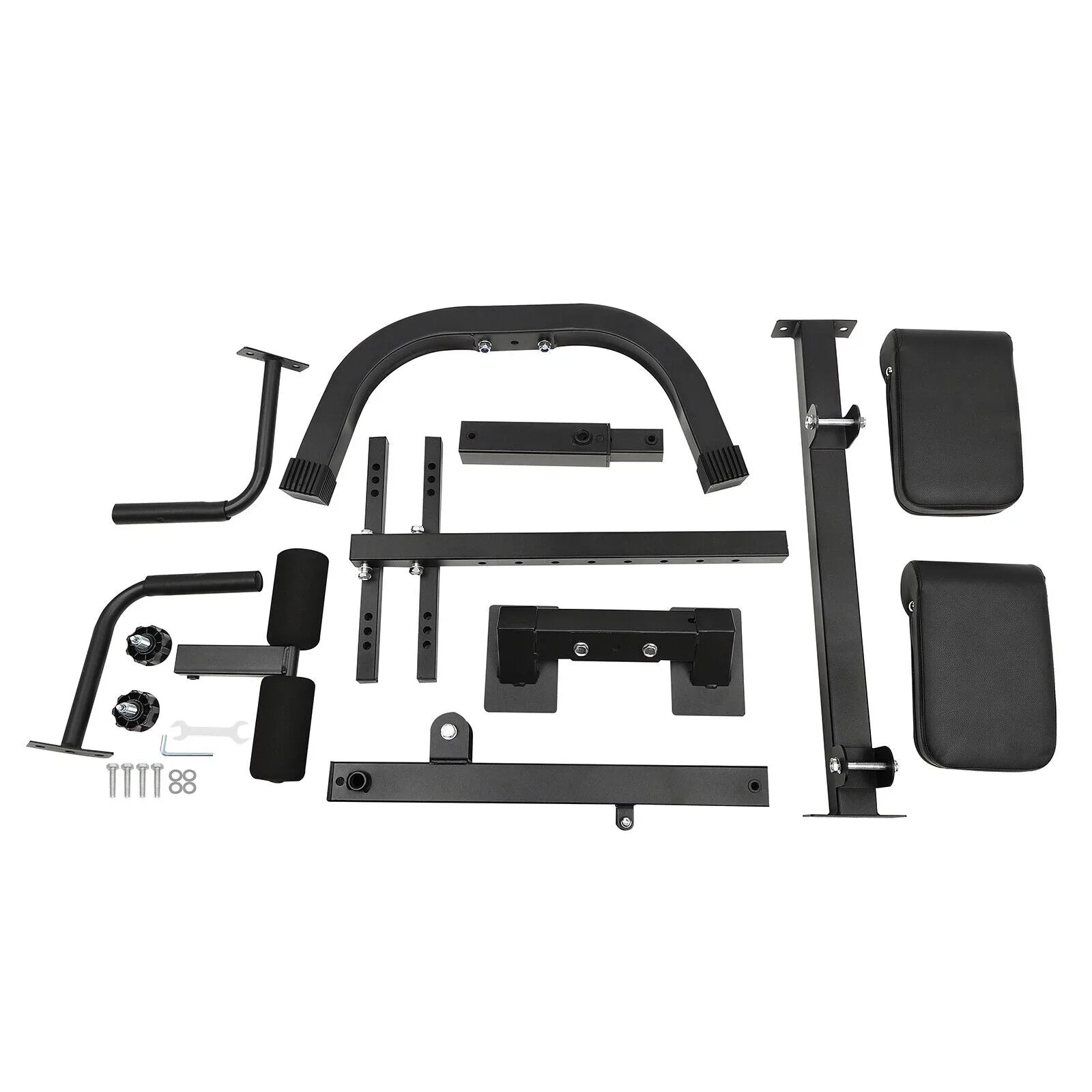 Roman Chair Back Extension Machine Hyperextension Bench with Angle Height Adjust