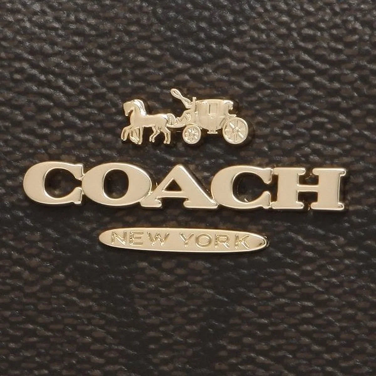 Coach Women's Sizenap Wallet In Sizeignature Canvas (Brown / Black)