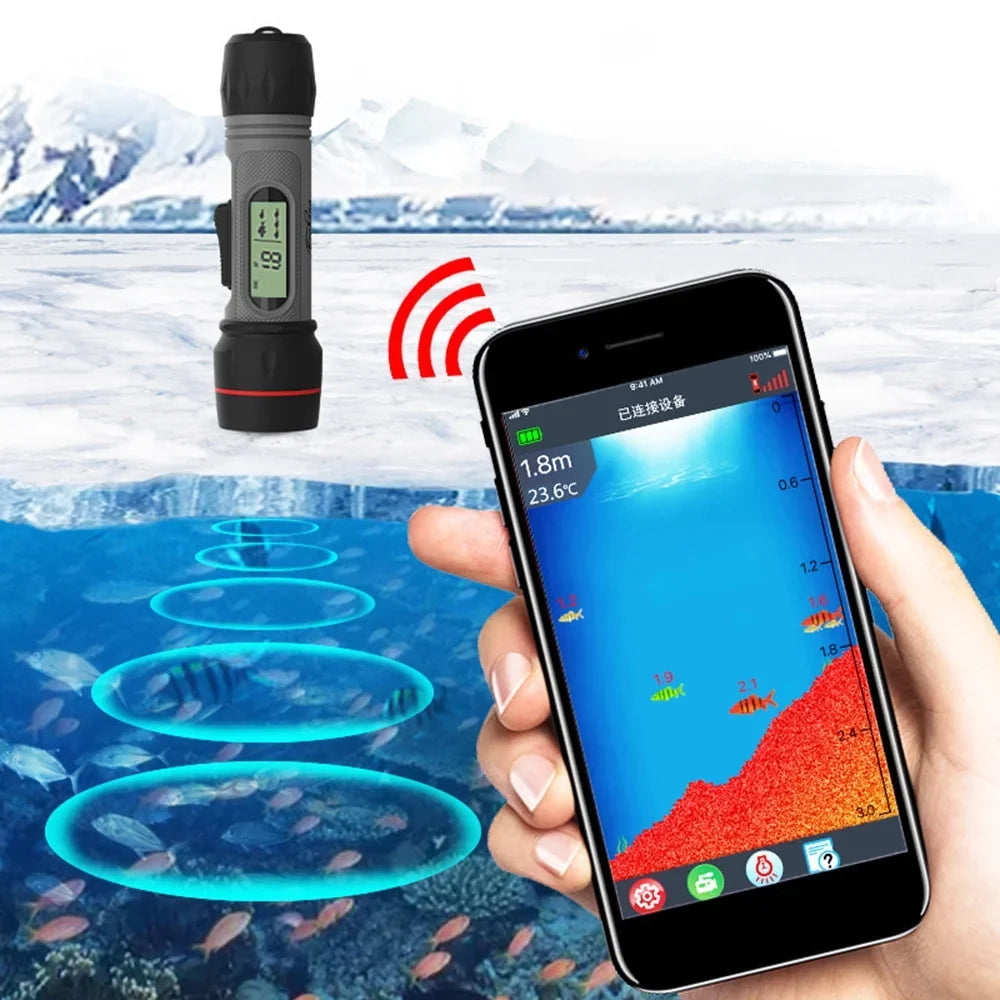 Erchang Undersea camera,Handheld Fish Waterproof Sizeonar Fish Sizeonar Fish Ice Fish Wireless Waterproof Undersea Camera Fish Ice Fish Sizeonar HUIOP XINZY