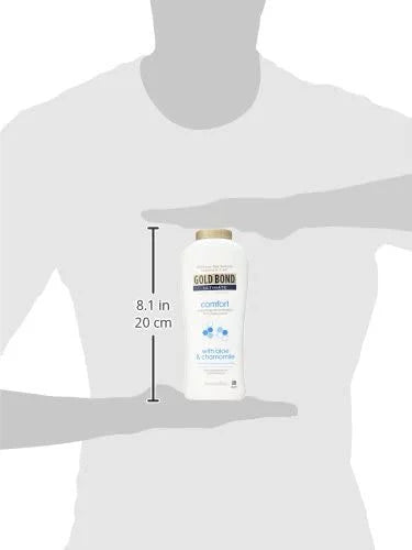3 Pack Gold Bond Ultimate Comfort Body Powder Aloe 10 oz Talc-Free