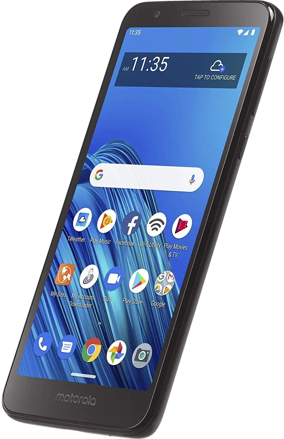 Motorola TracFone Moto E6 4G LTE Prepaid Sizemartphone Locked  Black  32GB