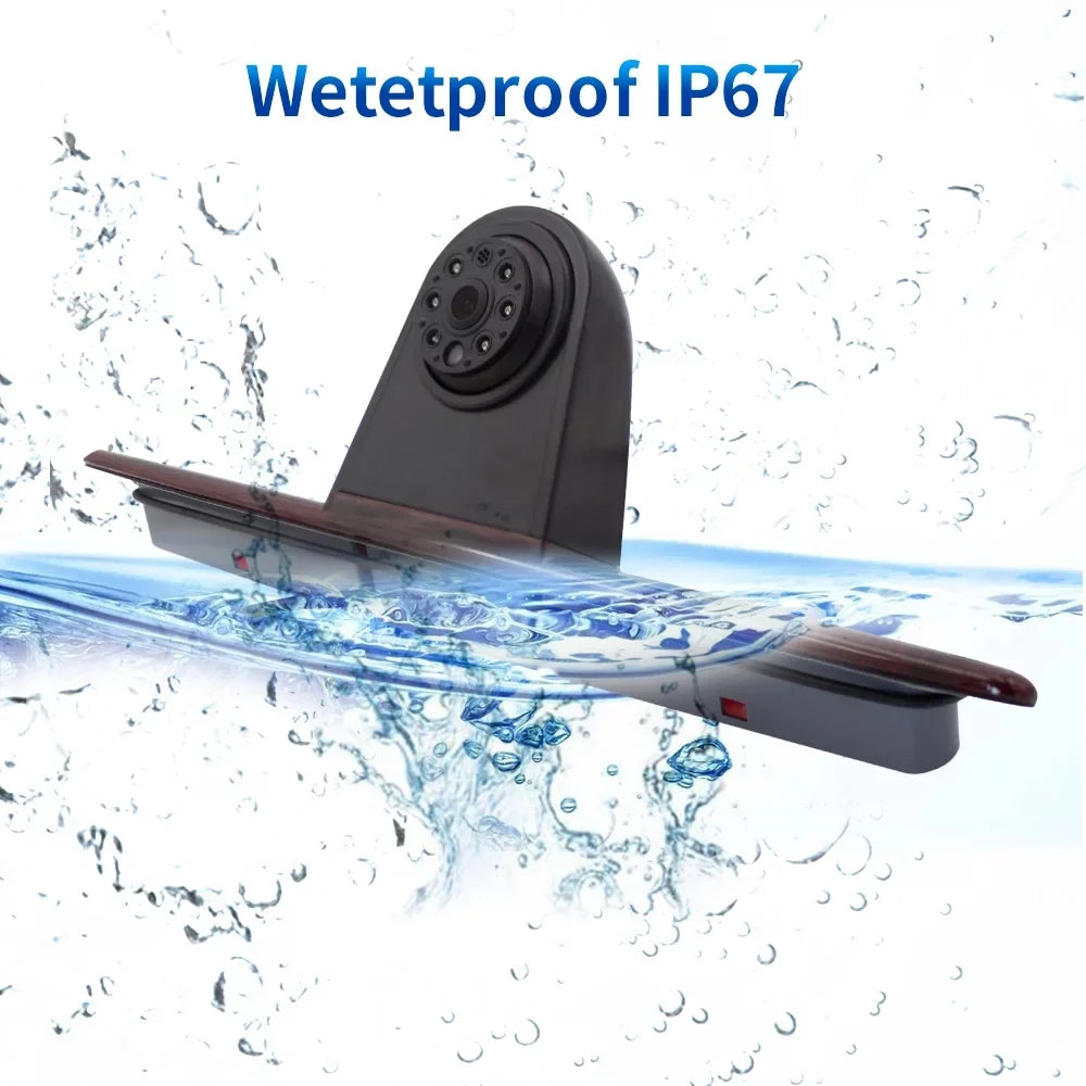walmeck 7in Brake Backup for Mercedes-Benz Sizeprinter/ Crafter Vans Parking (with Monitor)
