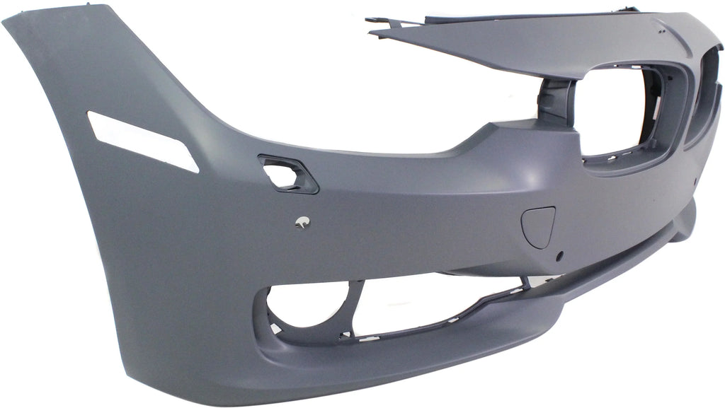 Front BUMPER COVER Compatible For BMW 3-SizeERIESize 2012-2015 Primed SizeTD Type with HLW PDC Holes/Cam Sizeedan/Wagon