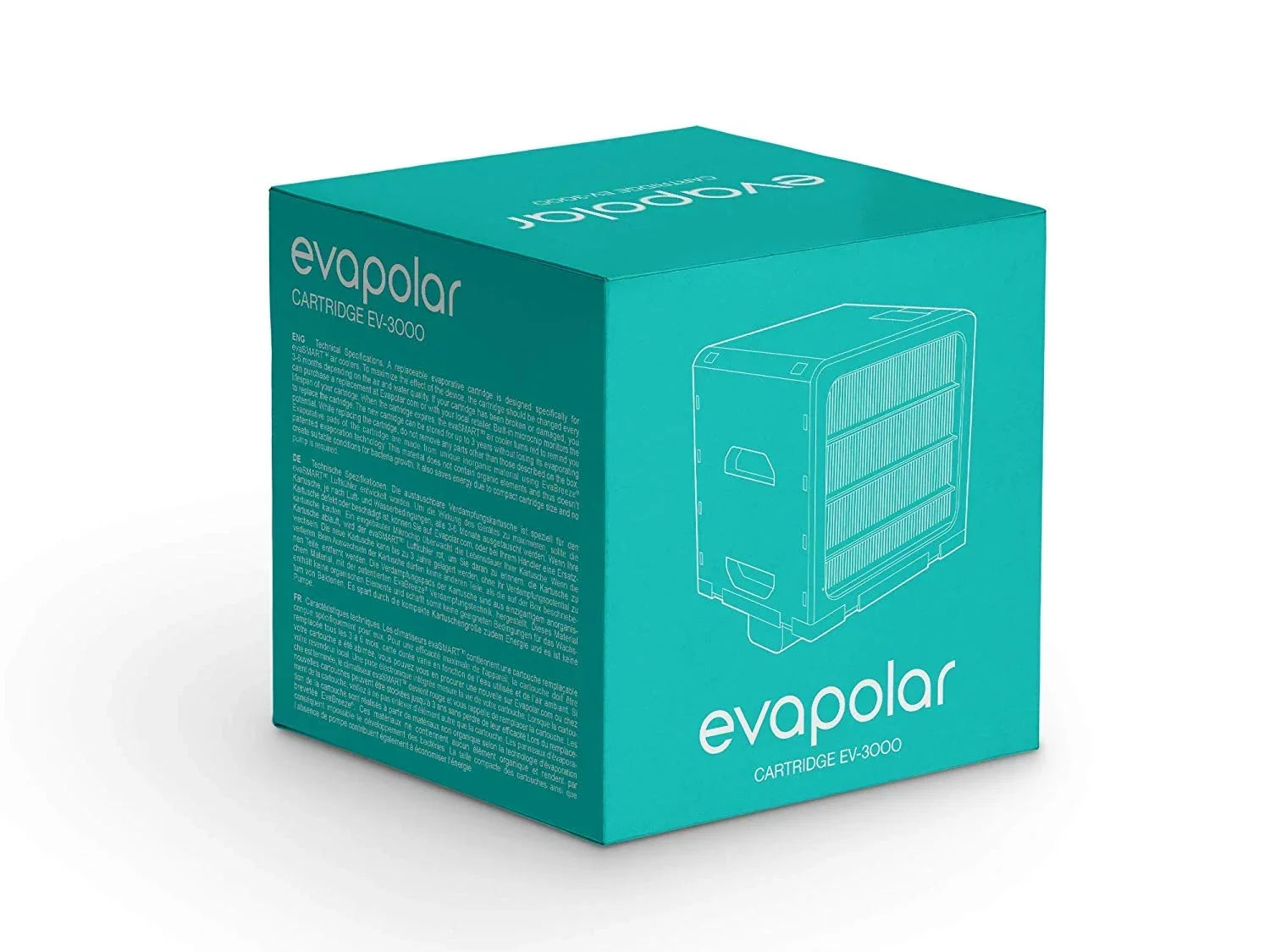 Evapolar Sizemart EV-3000 spare evaporative cartridge filter (manufacturer original)